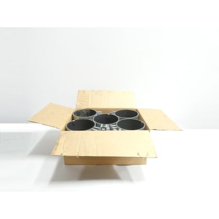 Morris 0106004B2FG 6-4C-0D GALVANIZED COMPRESSION 6IN PIPE COUPLING, 5PK 0106004B2FG 6-4C-OD